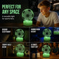 ⚽ 50% KORTING! Glow voetbal-nachtlampje | 3D-holografische illusie | Dynamische RGB-kleurwisseling | Oogvriendelijke LED | Bediening via aanraking en afstandsbediening 🌈✨