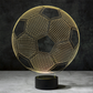 ⚽ 50% KORTING! Glow voetbal-nachtlampje | 3D-holografische illusie | Dynamische RGB-kleurwisseling | Oogvriendelijke LED | Bediening via aanraking en afstandsbediening 🌈✨