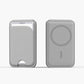 2-in-1 Magnetische PU Lederen Kaarthouder Stand voor Telefoon