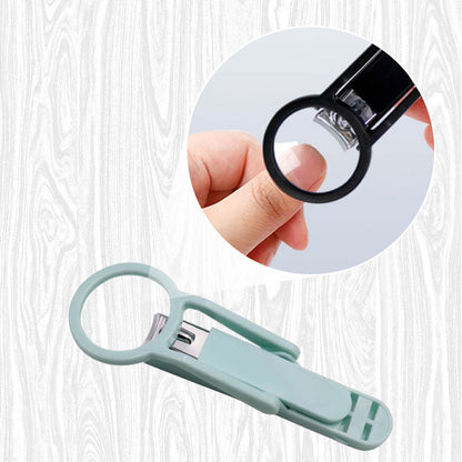 💥【50% OFF】🔥 Nagelknipper met Vergrootglas, 3-delige Set | Ingebouwd Vergrootglas voor Precieze Snede | Spatwaterdichte Opbergdoos, Hygiënisch & Draagbaar | Roestvrijstalen Scherpe Messen | Ergonomische Antislipgreep | 6 Kleuren ✂️