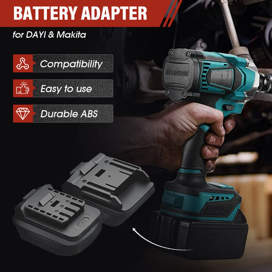 Batterijadapter voor DAYI & Makit