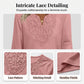 👚✨ 50% KORTING 🌸 Kanten Tuniek – Elegant & Comfort🌿