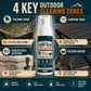 Outdoor Camp Gear Foam Cleaner with Cleaning Towel