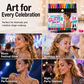🎨 KOOP 1, KRIJG 1 GRATIS! ✨ Glitterstiften voor het gezicht – Dubbele punt, afwasbaar en veilig – Perfect voor kinderen en volwassenen 🧒