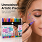🎨 KOOP 1, KRIJG 1 GRATIS! ✨ Glitterstiften voor het gezicht – Dubbele punt, afwasbaar en veilig – Perfect voor kinderen en volwassenen 🧒