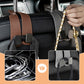 🚗🧸 Opbergorganizer voor de hoofdsteun in de auto – Stevig, met meerdere vakken, eenvoudig te bevestigen; houd speelgoed, flesjes en tabletten binnen handbereik van de achterpassagiers, voor een altijd opgeruimd interieur 🛣️✨