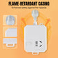 Universal Adapter Plug & Extension Socket with Automatic Power-Off