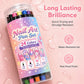 ⏳Tijdelijke aanbieding: 50% korting⏰Set met 24 kleuren dubbelzijdige nailart-pennen🪄🎨