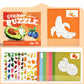 🎉 60% KORTING! ✨ Kinderen Geometrisch Sticker Activiteitenboek – Leuk Vormen Matchen & Creatief Sticker Spelen | Schermvrije Activiteit voor Kinderen | Geweldig voor Reizen, Thuis & Leren
