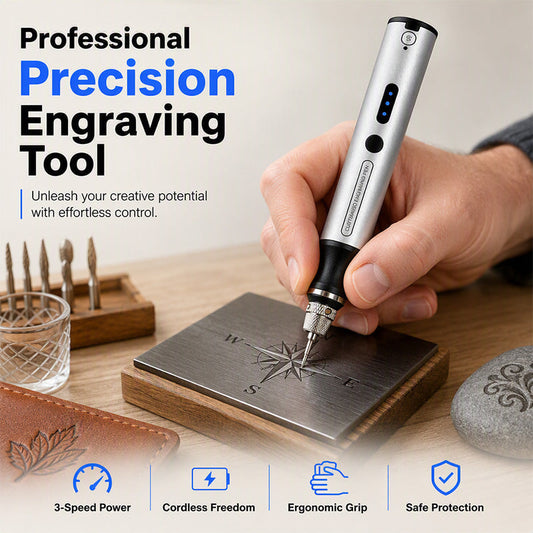 ⏰🎁Mini Draadloze Elektrische Graveerstift