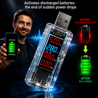 🔌50% KORTING | USB-dongle voor het repareren van smartphonebatterijen – Plug-&-Play, geen demontage nodig, optimaliseer de prestaties van je telefoonbatterij!