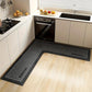 🎉2026 Uitverkoop! Meer dan 17.000 verkocht! 🖕50% KORTING! 🧉💧 Sneldrogende L-Vormige Antislip Keukenmat — Absorbeert Water & Olie, Glijdt Niet, Optimaal Comfort Tijdens het Koken. 🏠