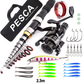 🎣 50% KORTING NU! 🧳 Complete visuitrusting – telescopisch, reisvriendelijk & praktische tas – perfect voor kamperen en wandelen 🌲