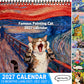 ⏳Elke maand een glimlach aan de muur – 2027 Katten Meme Kalender | Maandplanner & Wanddecoratie in één | Cadeau voor Kattenliefhebbers 🐱📅
