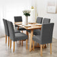 🪑 50% korting! Stretch stoelhoes – 1-delig, past op 38-48 cm breedte. Elastische rand, machinewasbaar & vele kleuren. Verfris uw stoelen! ✨🧺