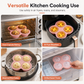 ⏳🔥TIJDELIJKE AANBIEDING: 50% KORTING! ⏰🌈 Ronde siliconen cakevorm met 3 holtes – voor zelf bakken en regenboogtaarten 🍰✨