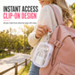 🎒 50% korting! Transparant etui met karabijnhaak – direct overzicht, waterdicht & eenvoudig schoon te maken. Nooit meer spullen kwijt in je tas! ✨🔍