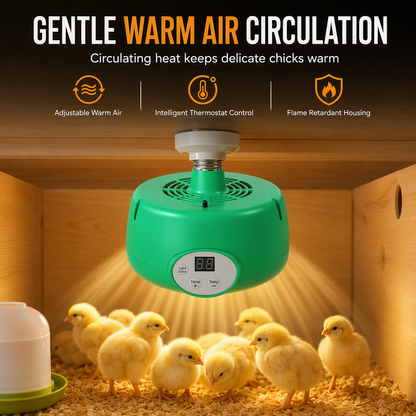 Broedverwarming met intelligente temperatuurregeling
