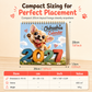 🎄🎁Kerstuitverkoop 🐕Chihuahua-wandkalender voor 12 maande