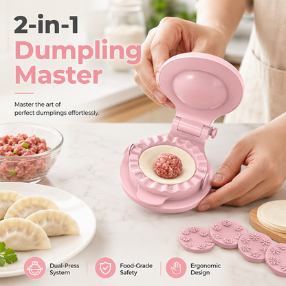 🥟 2-in-1-pers voor dumplings | Eenvoudige bereiding