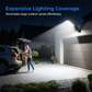 Straatverlichting op zonne-energie met bewegingssensor