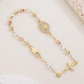 Elegante armband met stras kruisje