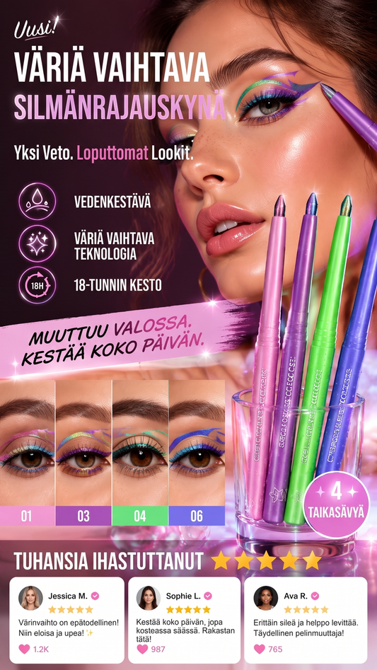 🔥 -50% · Läikätön gradientti-eyeliner ✨