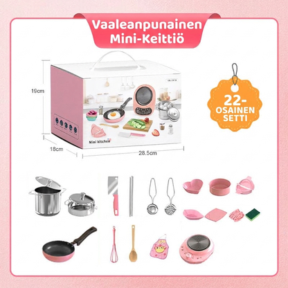 🎁Paras Lapsille Lahja🍳Todellinen Keittiö Leikkikalu Lapsille – 22 Osan Sarja