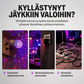 RGB LED -pyörivä kristallitaikapallo -lava -valo