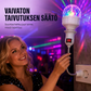 RGB LED -pyörivä kristallitaikapallo -lava -valo