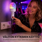 RGB LED -pyörivä kristallitaikapallo -lava -valo