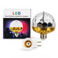 RGB LED -pyörivä kristallitaikapallo -lava -valo