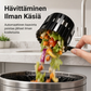 Painovoimalla toimiva keittiön altaan suodatinkori
