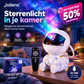 🌌 50% korting! Muziekrobot met sterrenhemel-lampje | Cadeau voor kinderen | Romantische projectie | Sfeervol decoratiestuk voor de slaapkamer | Muziek en verlichting in één 🤖✨