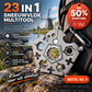 🔥 50% korting! 23-in-1 sneeuwvlok-moersleutel | Vijfhoekige EDC-schroevendraaier | Multifunctioneel outdoor-gereedschap voor onderweg | Multifunctionele moersleutel 🛠️❄️