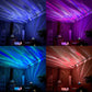 noorderlicht en oceaangolf projector