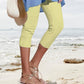 Dames Effen Casual Leggings
