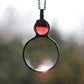 Ketting met vergrootglas hanger