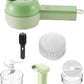 🎄Vroege kerstuitverkoop 50% UIT🎄4 in 1Handheld Elektrische Groentesnijder Set