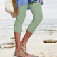 Dames Effen Casual Leggings