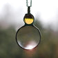 Ketting met vergrootglas hanger