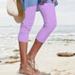 Dames Effen Casual Leggings