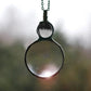 Ketting met vergrootglas hanger
