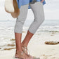Dames Effen Casual Leggings