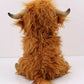 Milieuvriendelijke Schotse Highland-koe Zachte Knuffel